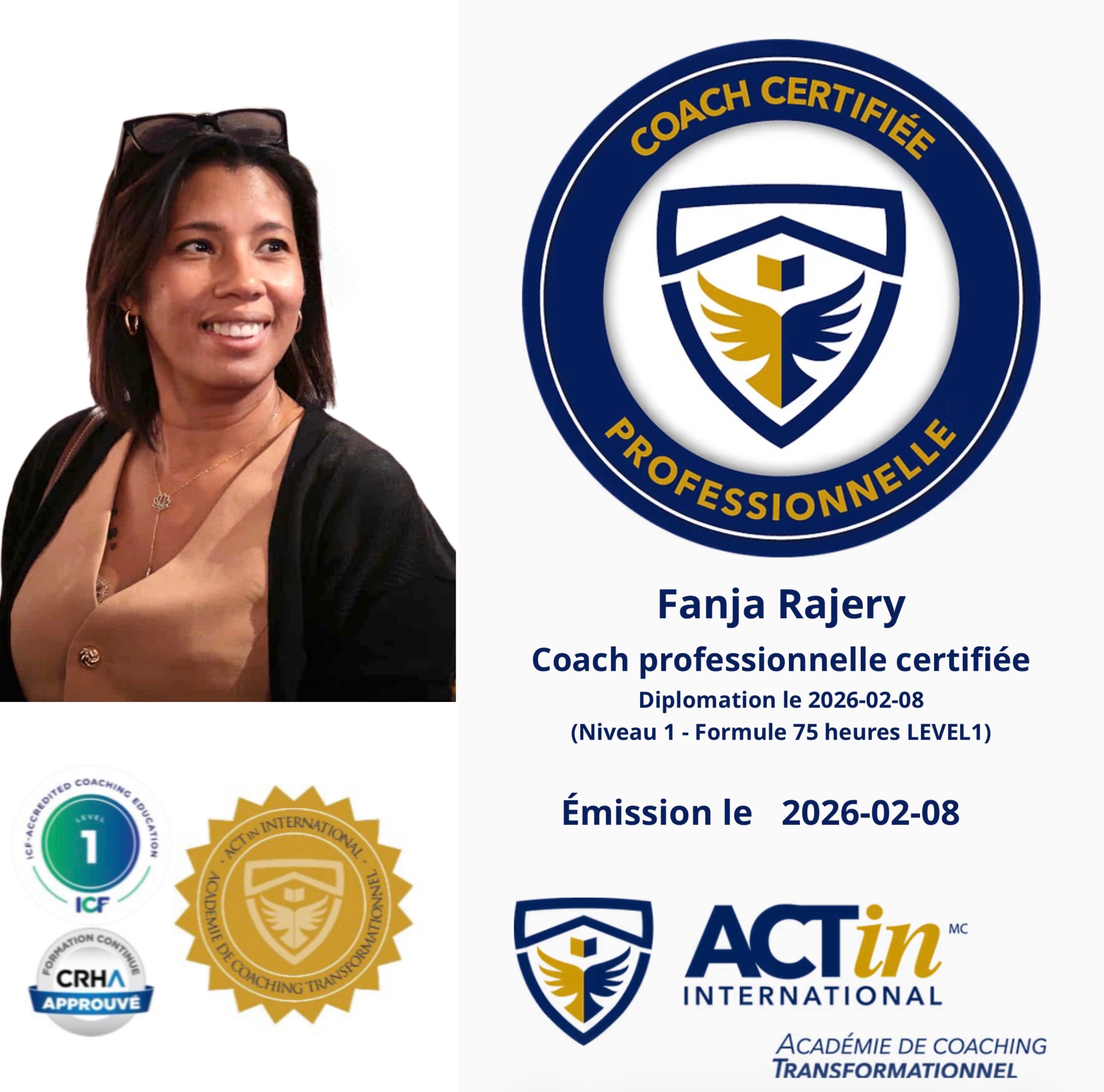 Certificat Coach Professionnelle